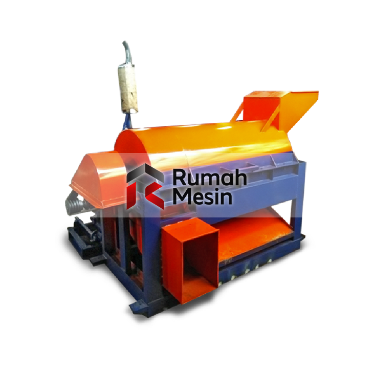 Mesin pengurai sabut kelapa sederhana