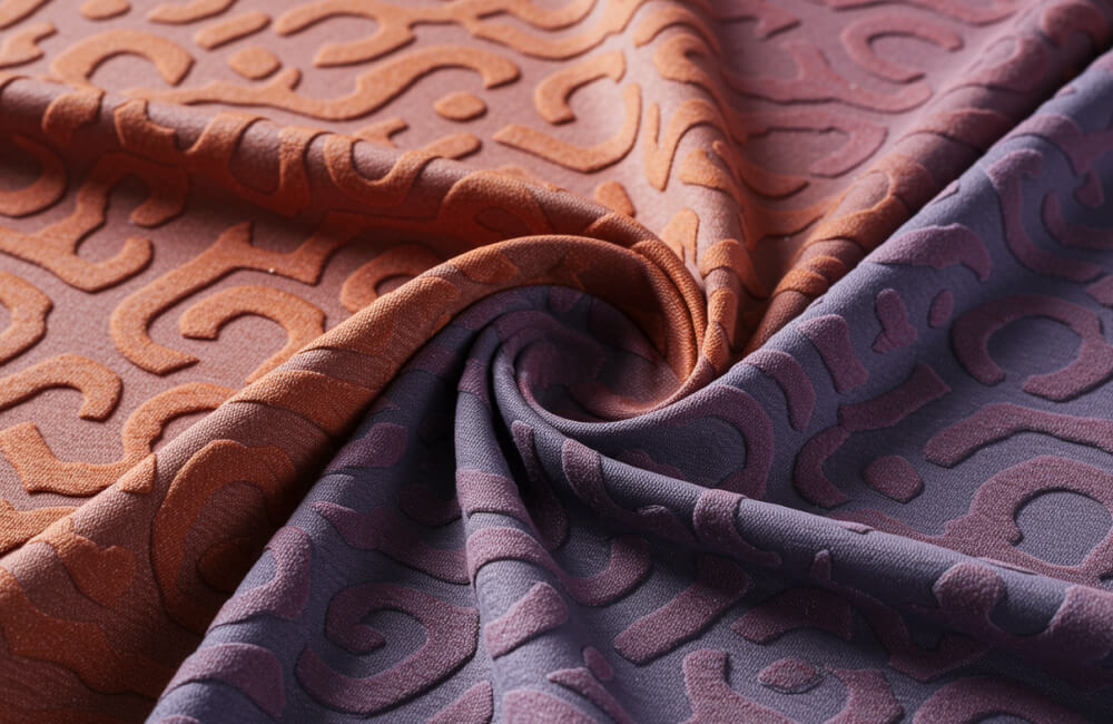 jenis motif emboss pada kain