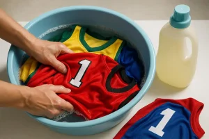 deterjen aman untuk mencuci jersey