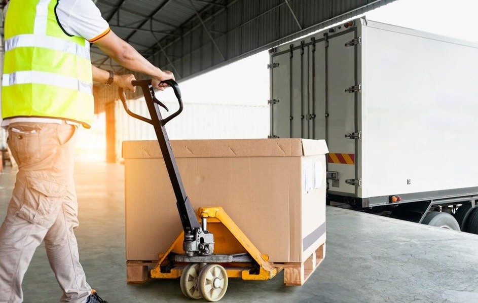 cara kerja hand pallet