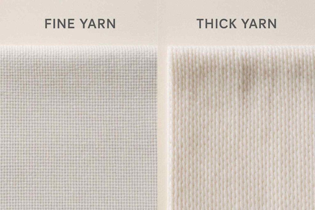 Kualitas kain berdasarkan benang tekstil