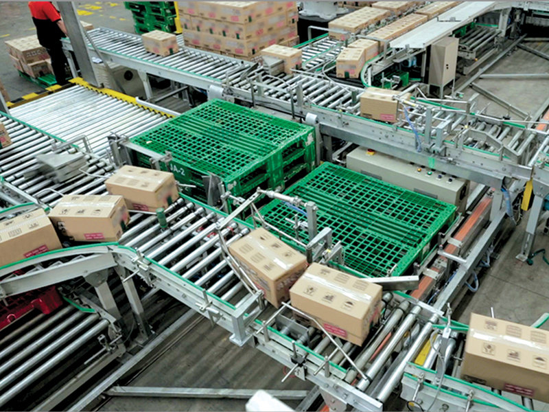 sistem conveyor industri pabrik