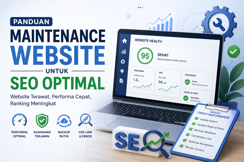 panduan maintenance website