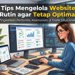 tips mengelola website rutin