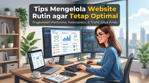 tips mengelola website rutin