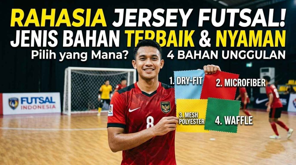 jenis bahan jersey futsal terbaik