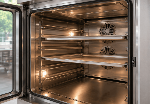cara membersihkan bagian dalam oven