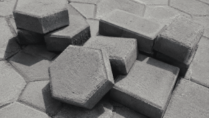 cara membuat paving block